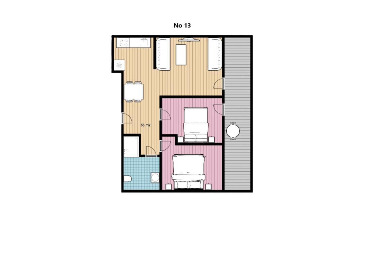 Ferienhaus Frei 4 Compact Гінтерцартен Екстер'єр фото